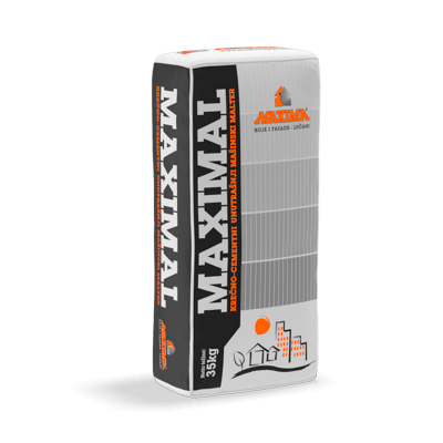 MAXIMAL - krečno cementni unutrašnji mašinski malter 35kg