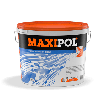 MAXIMA MAXIPOL - Poludisperzija za unutrašnje zidove 15L, 5L, 3L