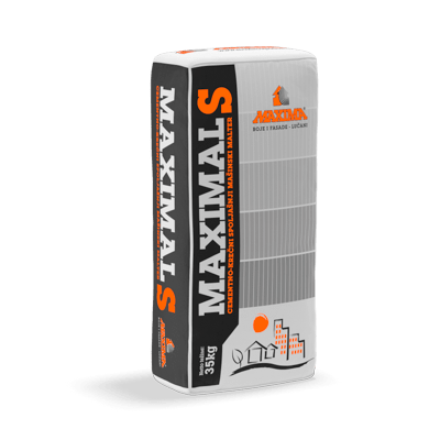 MAXIMAL S - cementno krečni mašinski malter za spoljnu upotrebu 35kg
